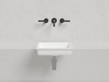 Раковина из искусственного камня S-Stone Salini MAREA 1802207MF 40х40 встраиваемая цвет мультиколор